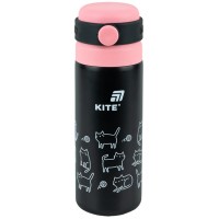 Термос 0,5л "Kite" чорний №K25-1222-3
