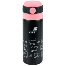Термос 0,5л "Kite" чорний №K25-1222-3