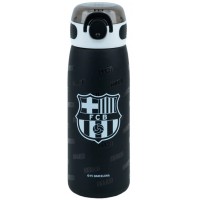 Термос 0,6л з трубочкою "Kite" FC Barcelona метал. №BC25-1262