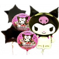 Набір кульок повітр. фольг. "Kuromi" 5шт №TX-295(10)