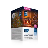Гірлянда-каскад електрич. ColorWay 98LED 8режимів +USB мульті L-7м H-1,5м №80554
