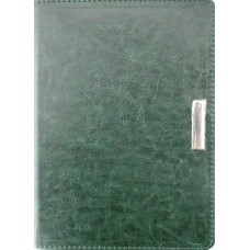 Щоден. А5 "Buromax" недат. 168арк. лін. Salerno зелений №BM.20260-04