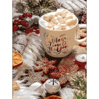 Картини по номерах "Різдвяне какао" 30х40см №SS1239/Strateg/