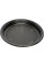 Тарілка пласт. десертна d-17,6см 10г чорна №1080124/Buroclean/(50)