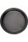 Тарілка пласт. десертна d-17,6см 10г чорна №1080124/Buroclean/(50)