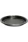 Тарілка пласт. десертна d-17,6см 10г чорна №1080124/Buroclean/(50)