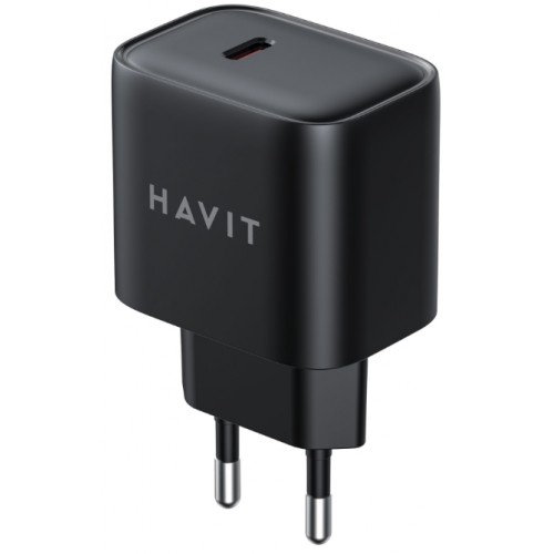 Зарядний пристрій Havit №HV-UCY002 Type-C 20W black