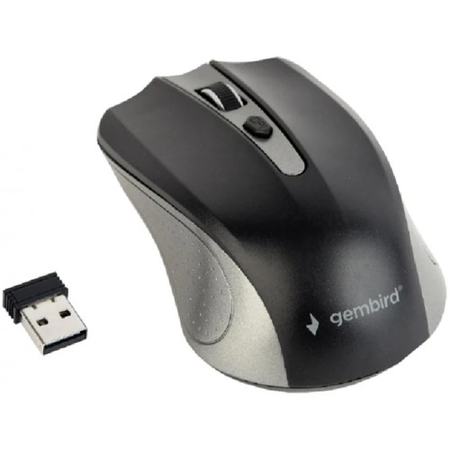 Мишка бездротова GEMBIRD MUSW-4B-04-GB USB Grey/Black