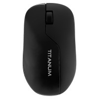 Мишка бездротова Titanum MS001W black №8044
