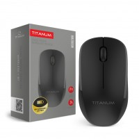 Мишка бездротова Titanum MS002WB Dual Mode black №8051