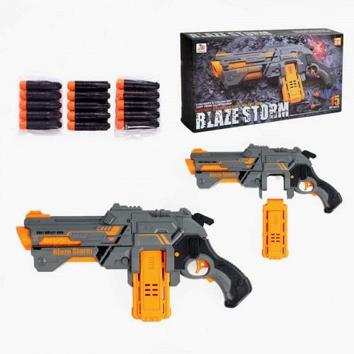 Автомат 50см,м'які кулі 15шт,в кор-ці,53,5х27,5х8,5см №ZC7135(6)