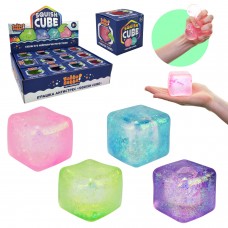 Іграшка-антистрес "YabbaDabba" куб з блискітками,в дисплеї,25,5х18,8х6,3см №YD2520(12) КІ