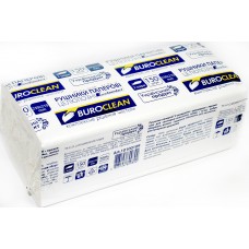 Рушник целюлознийBuroclean EuroStandart(150шт)V-подібний білий 2шар.23х21см10100109(20)