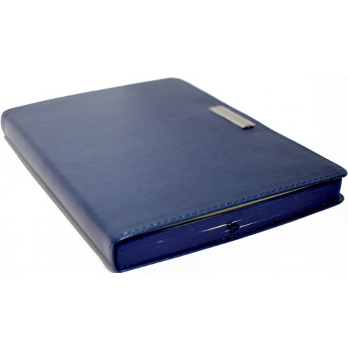 Щоден. А5 "Buromax" недат. 168арк. лін. Salerno синій №BM.20260-02