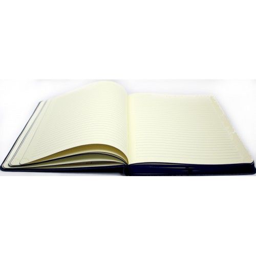 Щоден. А5 "Buromax" недат. 168арк. лін. Salerno синій №BM.20260-02