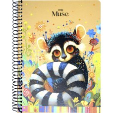 Блокнот пруж. А5 96арк. кліт. карт. Student крафт,ВД-лак A5-SC-096-6139K/Школярик/