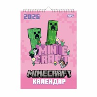 Календар-планер настін. А3 Yes Minecraft.Spring 2026 270280(20)