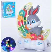 Кролик 20см, шестерні,танцює,на бат-ці,в кор-ці,20х16х10см YJ-3043(18)