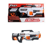 Автомат на бат-ці 61,5см,м'які кулі 36шт,в кор-ці,63х31х7,5см №BIG530(10)