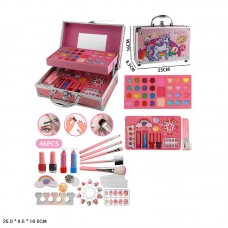 Косметика: тіні, лак, помада, аксес.,у валізі,25х8,5х16см B360(18)(36) КІ