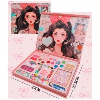 Косметика,тіні,рум'яна,20шт/20кольорів,помада 2шт,набір для манікюру,в кульку LK29686(36)