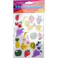 Наліпка EVA "Фрукти" 11,5х18см №158122/Мандарин/