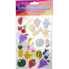 Наліпка EVA "Фрукти" 11,5х18см №158122/Мандарин/