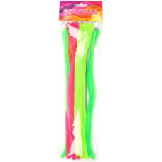 Дріт синельний 9х300мм,6 кольорів,20шт №MT1005/Мандарин/(1)(20)(100)