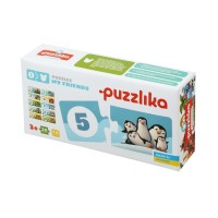 Пазли Puzzlika Мої друзі 20 елементів в тубусі 13005