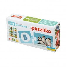 Пазлы Puzzlika Мои друзья 20 элементов в тубусе 13005