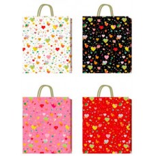 Пакет подарунковий Buromax 18х23х8см тиснення фольгою BM.20009