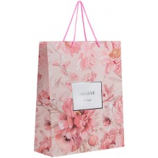 Пакет подарунковий папер. "Axent" №8502-31-A-CC Peony Dreams 26х32см