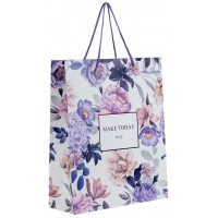 Пакет подарунковий папер. "Axent" №8502-33-A Violet Whispers 26х32см