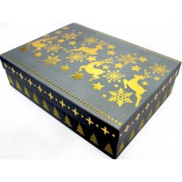 Коробка подарункова Buromax Новий Рік 29х21х8см BM.233345-2