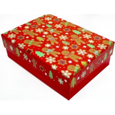 Коробка подарункова Buromax Новий Рік 19х13,5х6см BM.2333703-8