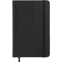 Щоден. А6 Buromax дат2026 Barone чорний BM2578-01(20)