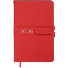 Щоден. А6 Buromax дат2026 Belle червоний BM2577-05(20)
