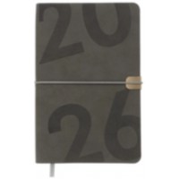 Щоден. А6 Buromax дат2026 Best сірий BM.2519-09(20)