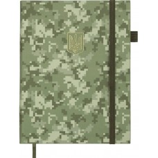 Щоден. A5 Buromax дат2026 Military хакі BM.21134-59(20)