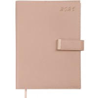 Щоден. A5 Buromax дат2026 Nude світло-рожевий BM.21140-43(20)
