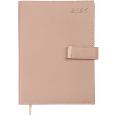 Щоден. A5 Buromax дат2026 Nude світло-рожевий BM.21140-43(20)