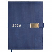 Щоден. A5 Buromax дат2026 Leroy синій BM.21145-02(20)