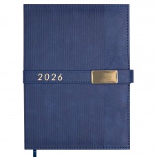 Щоден. A5 Buromax дат2026 Leroy синій BM.21145-02(20)