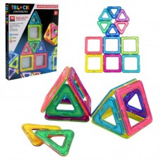 Конструктор магнітний,12дет.,в кор-ці,21,3х2,2х28см №PL-925-03(48)(96) КІ