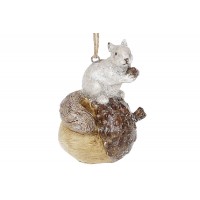 Фігурка-підвіска декор. полістоун "Конячка-гойдалка" 8,3х1,5х8см №218-494/Bonadi/(8)(96)