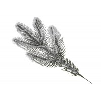 Гілка засніжена лита 30.5см зелена GU-03