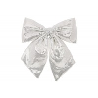 Бант декор. 22см срібло 821-251/Bonadi/(6)(36)