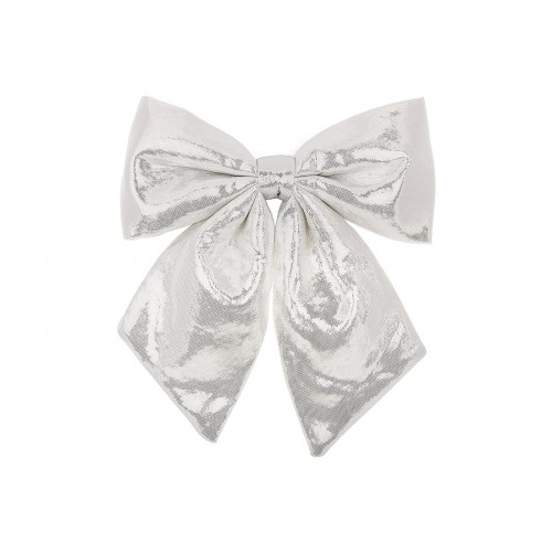 Бант декор. 22см срібло 821-251/Bonadi/(6)(36)