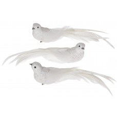 Пташка декор. 22см на кліпсі 499-089/Bonadi/