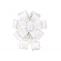 Бант декор. 28х79см атлас,білий №821-331/Bonadi/(12)(36)